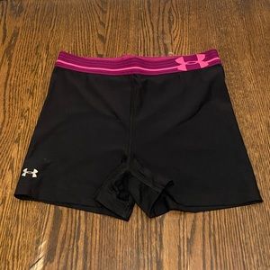 under armour spandex shorts